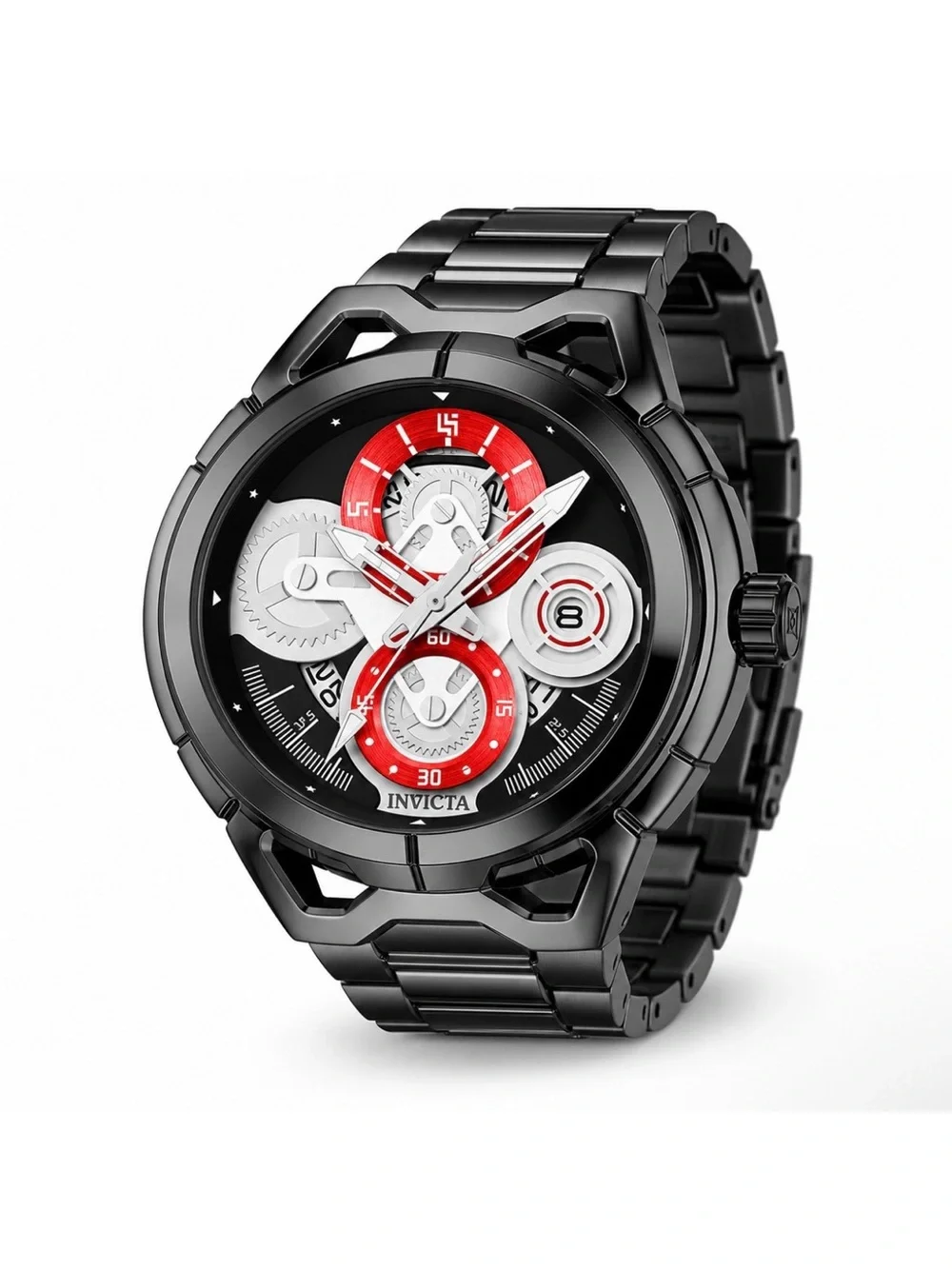 Invicta S1 Rally Men's Watch - 44mm, Black with Red 79007